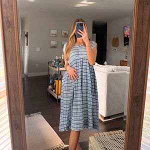 Free People Beach Flowy Striped Dress
